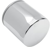 Drag specialties Magnetic Ring Oil Filter - Chrome - 3-1/4"