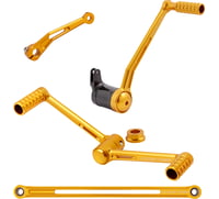 Arlen ness SpeedLiner Foot Control Kit w/ Heel/Toe Shifter - Gold