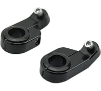 Biltwell O/S Speed Clamps - Black Electroplated - Angled