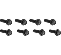 Arlen Ness Bolt Kit - Lifter Block - 12-Point - Titanium - Black