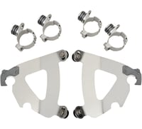 Memphis shades Road Warrior Mounting Kit - Polished - FXDWG