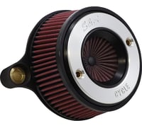 S&s cycle Air Stinger Stealth Air Cleaner Kit - Chrome Ring