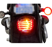 Custom dynamics Taillight/Turn Signal - Bottom Window - Red Lens