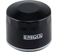 Emgo Oil Filter - Black - Harley-Davidson