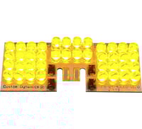 Custom dynamics LED Fender Tip Boards - Amber