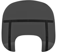 Memphis shades Fats Windshield - Dark Black Smoke/Night Shades - 13" - FLFB/S