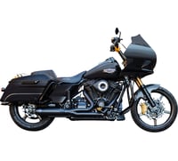 S&s cycle 2-into-1 Qualifier Exhaust System - 49-State - Black