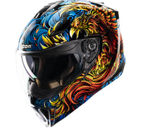 Icon Threshold™ Modular Helmet Burn Birdie Burn Blue