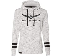 Factory Effex Women's Goldwing Bold Pullover Hoodie White/Black 
