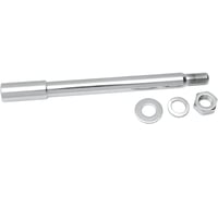 Drag specialties Axle Kit - Front - Chrome - '84-'87 XL