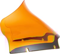 Klock werks Kolor Flare™ Sport Windshield - 9" - Orange - FLTR
