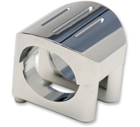 Dakota digital Chrome Clamp Mount - For 1.50" T-Bar/Riser Handlebar