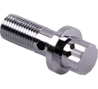 Magnum Shielding Banjo Bolt - 3/8" - Chrome