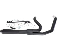 Bassani xhaust Road Rage Exhaust - Black - Short - '06-'17 FXD