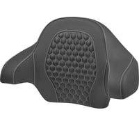 Saddlemen Tour Pack Backrest Pad - Honeycomb - White Stitching - FLH/FLT '14-'24