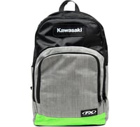 Factory effex Kawasaki Standard Backpack - Black/Gray/Green
