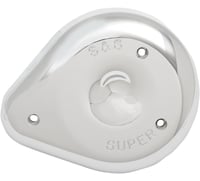 S&s cycle Teardrop Air Cleaner Cover - Chrome