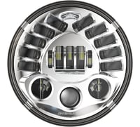 Custom dynamics 7" Adaptive Headlamp - Chrome