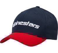 Alpinestars Linear Hat Navy/Red 