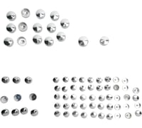 Drag specialties Bolt Covers - Chrome