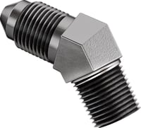Goodridge Brake Adapter - 45° AN3 to 1/8 NPT