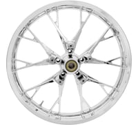 Coastal moto Wheel - Marlin - Front - Dual Disc/without ABS - Chrome - 21x3.5