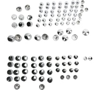Drag specialties Bolt Covers - Chrome