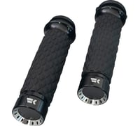 Khrome werks Grips - Turbine - Custom Contour - Diamond - Black