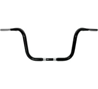 Drag specialties Handlebar - Buffalo Ape - 10" - TBW - Black