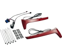 Ciro Saddlebag Light - Red Lens - Indian
