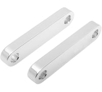 Klock werks Hugger Front Fender Mounting Blocks - For 21" Wheels - Chrome