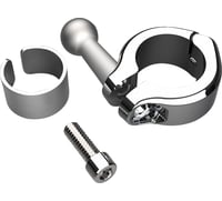 Ciro Drink Holder - Gen 2 - Chrome - Chrome 7/8"/1" Handlebar Mount