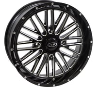 Itp Wheel - Momentum - Front/Rear - Black/Milled - 18x6.5 - 4/156 - 4+2.5 (+10 mm)