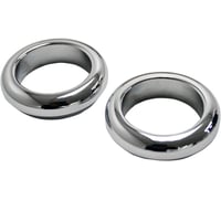 La choppers Fork Boot Cover - 39 mm - Chrome