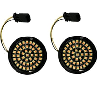 Custom dynamics LED Turn Signal Insert - Amber/White - CVO