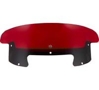 Klock werks Kolor Flare™ Windshield - 8" - Red - Indian