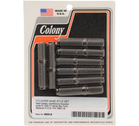 Colony Cylinder Stud Set - '30-'77 Big Twin