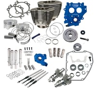 S&s cycle 100" Power Package Performance Kit - Gear Drive - Black