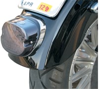 Drag specialties Taillight - Top Tag Light - Smoke