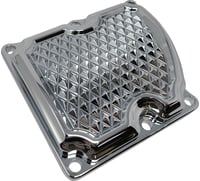 Covingtons Transmission Top Cover - Diamondback - Chrome - M8
