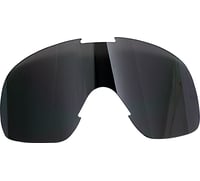 Biltwell Overland Goggle Lens - Chrome/Smoke Mirror