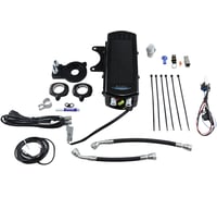 Ultracool Side Mount Oil Cooler Kit - Gloss Black - Sportster