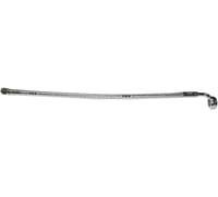 Magnum shielding Brake Line - 7/16"-35° - 34" - Sterling Chromite II