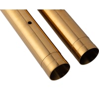 Custom cycle engineering Fork Tubes - 47 mm - 21.18" - Gold