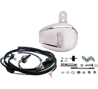 Jims Forceflow Head Cooler - Chrome - Twin Cam