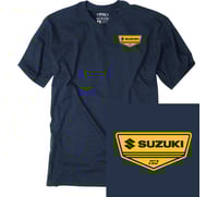 Factory Effex Suzuki Apex RM T Shirt Navy 