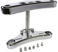 Accutronix Triple Tree - 41 mm - Chrome - Raked 5° - Elite Smooth