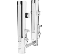 Performance machine (pm) Fork Leg - 49 mm - Chrome - Lower - Dual Disc