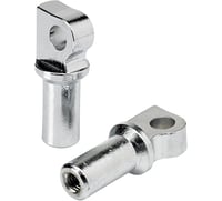 Biltwell Male Mount Replacement Clevis - Polished