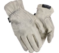 Thrashin Supply CO. Roper Leather Gloves Bone White